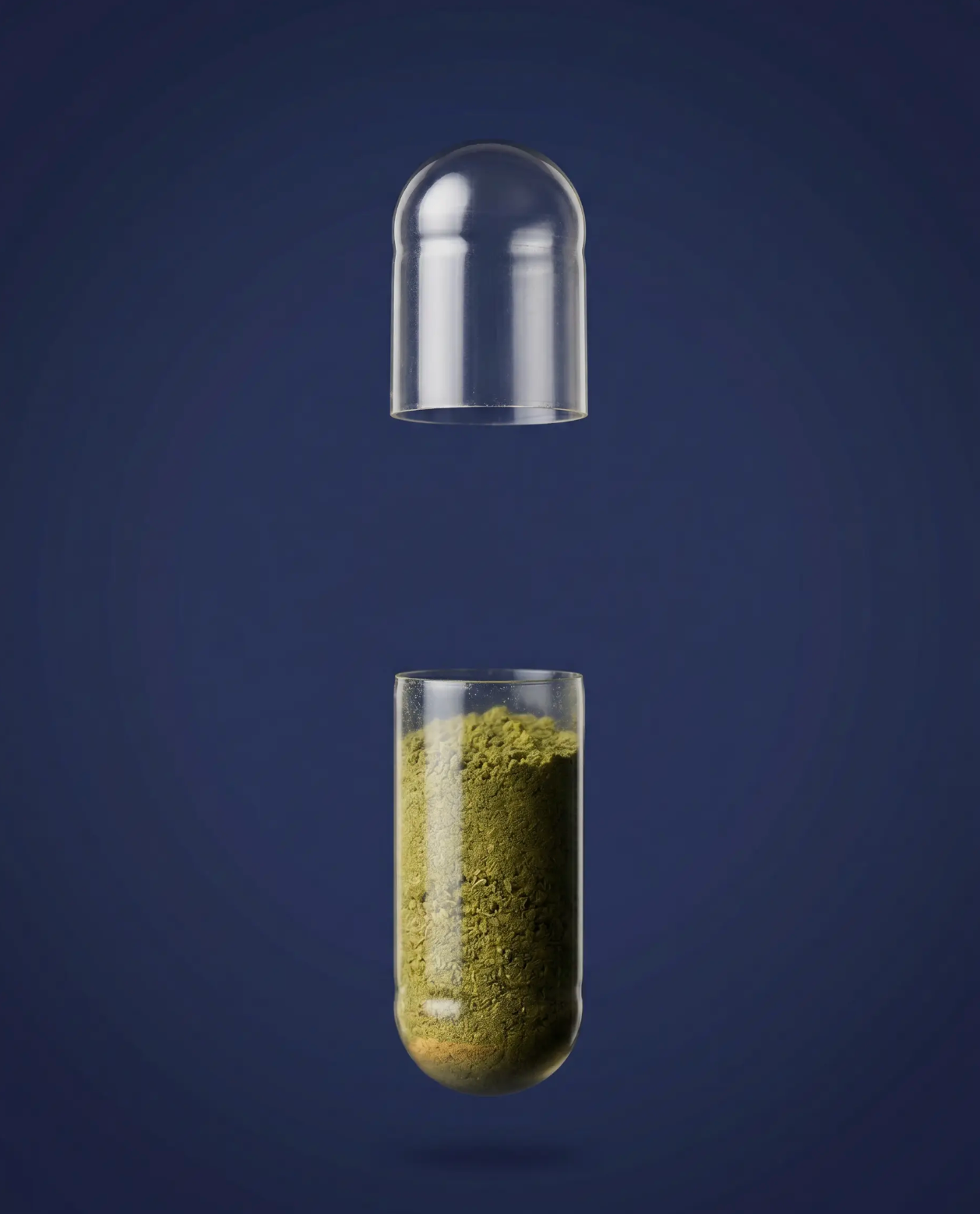Copper Synergy Repair - Capsule macro view