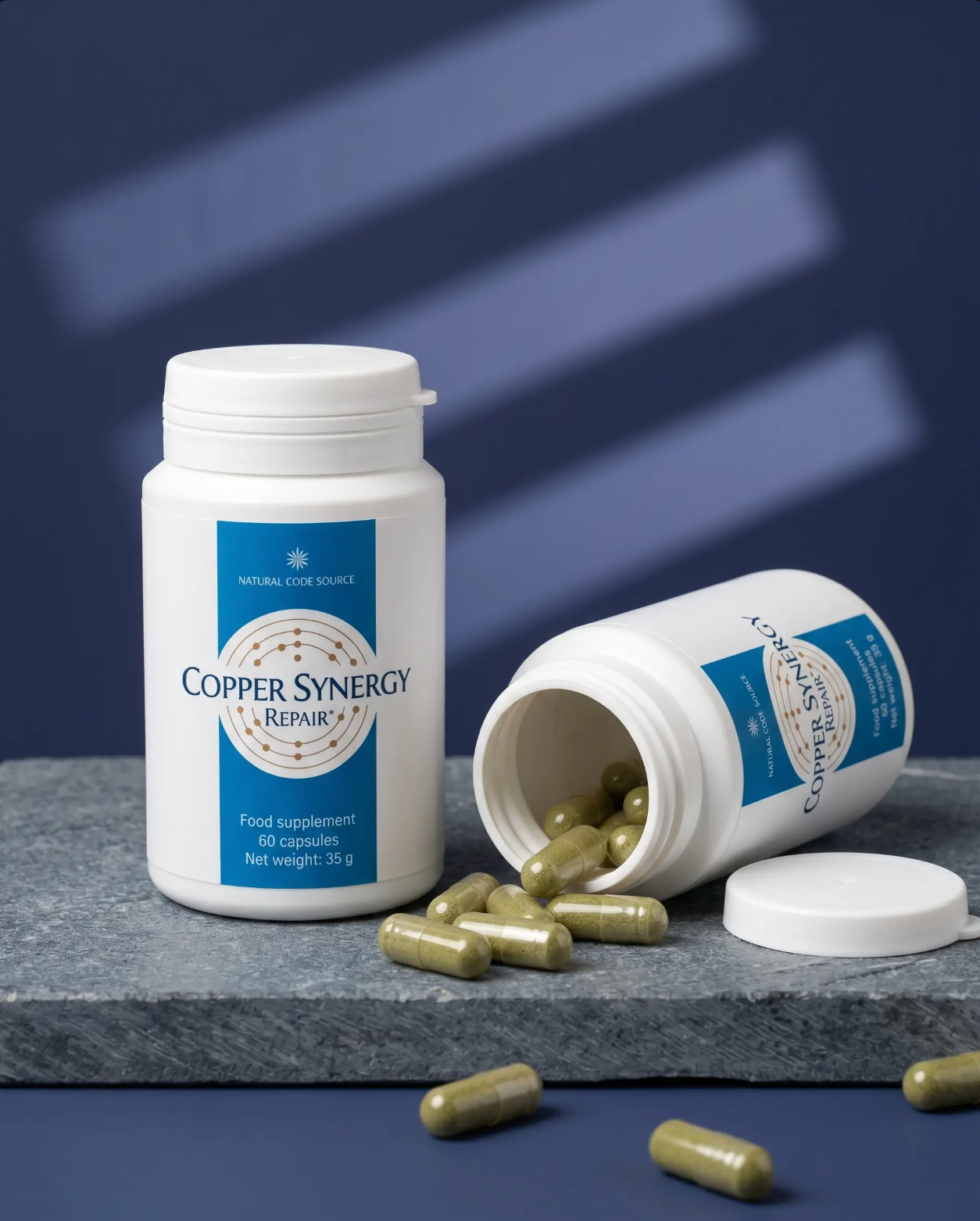 Copper Synergy Repair - Two bottles with capsules